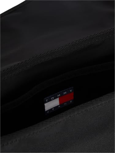 Tommy Jeans Men's Essential Daily Messenger,BLACK One Size