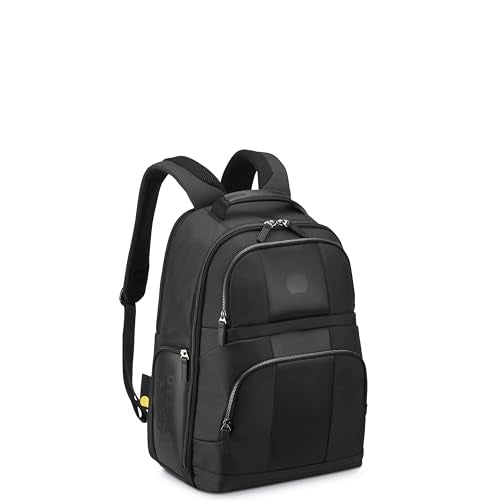 DELSEY PARIS Wagram Laptop Travel Backpack, Black, 15.6 Inch
