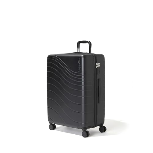 Baggallini Set Wave 26” 4 Wheel Hardside Luggage - Lightweight Suitcase with Wheels