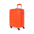 SWISSGEAR Signature Hardside Expandable Carry-On Spinner Luggage, ABS Construction, TSA-Friendly Lock, and Built-In Cupholder, Orange, 19-Inch