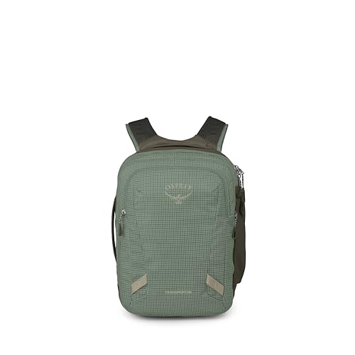 Osprey Transporter 26+6 Travel Pack - Expandable Personal Item Backpack with Laptop Sleeve - Lightweight Daypack, Pine Leaf Green