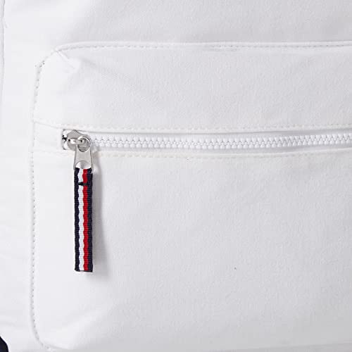 Tommy Hilfiger mens Ardin Backpack, Bright White, One Size US
