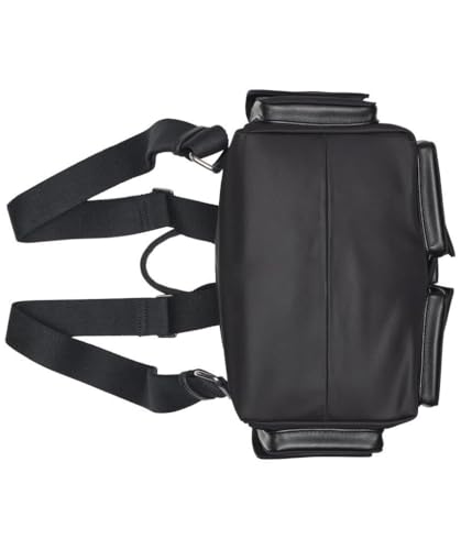 Calvin Klein Elora Organizational Backpack, Black/Silver, One Size