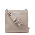 Calvin Klein Soma North/South Messenger Crossbody, Silver Mink, One Size