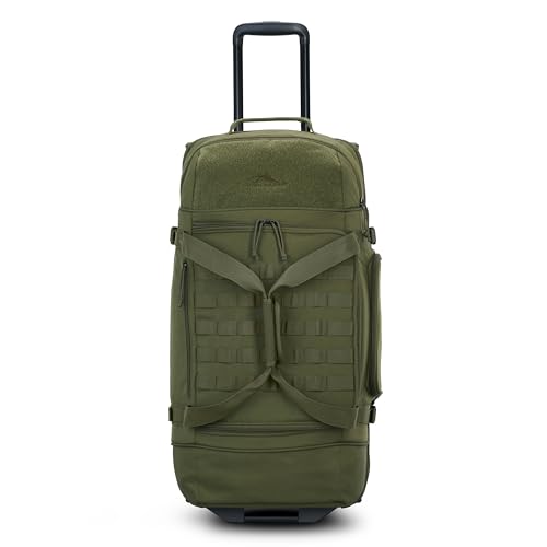 High Sierra Pathsetter Medium Wheeled Duffle - Moss