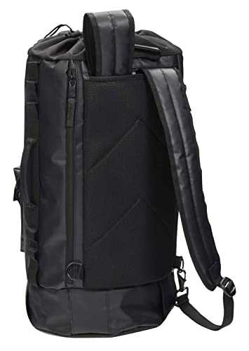 Harley-Davidson Water-Resistant Drawstring Hybrid Duffel Bag/Backpack - Black