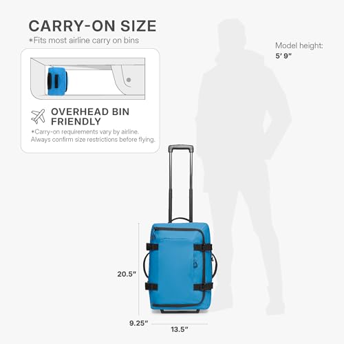 Traveler's Choice Softside Upright Wheeled Duffel Bag