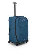 Osprey Ozone Softside Carry On Luggage, 4-Wheels, 85L/27", Coastal Blue