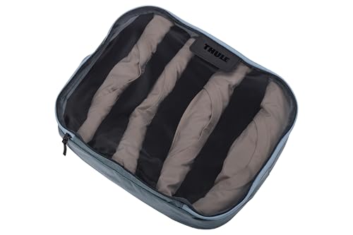 Thule Packing Cube, Size Large, Transparent Fabric, Organize bulkier Items, Easy to Pack, YKK Zippers