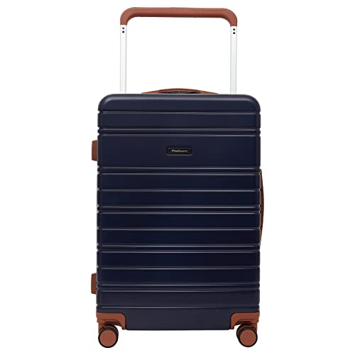 Travelers Club 2PC or 20" Navigate Luggage Set, Navy Blue, 20" Carry-On