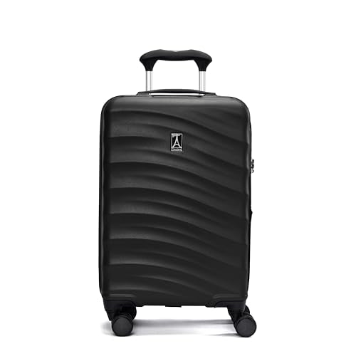 Travelpro Maxlite Air V2 Hardside Expandable Carry on Luggage, 8 Spinner Wheels, Lightweight Hard Shell Suitcase, TSA lock, Black, Compact Carry On 19-Inch