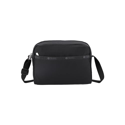 LeSportsac Daniella Crossbody and Deluxe Large Weekender (Recycled Black) Bundle and save 15% off
