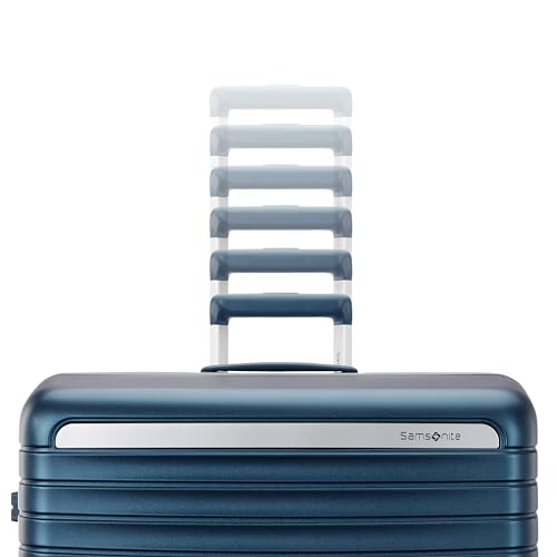 Framelock Max 29" Large Checked Hardshell Zipperless Luggage - Highly Secure Integrated Eazylock™ Mechanism - RightHeight™ Adjustable Handle - 360° Spinner Wheels - Airline Approved - Emerald Teal