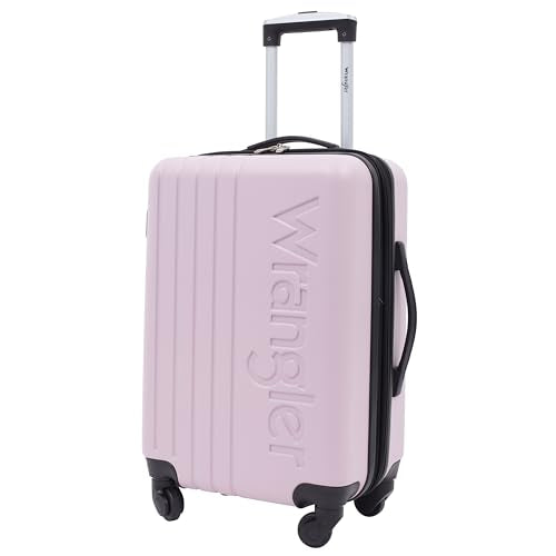 Wrangler Carry-On Luggage Set, Lilac