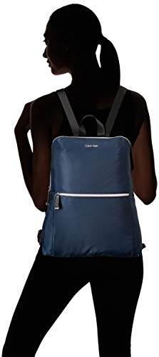 Calvin Klein Tatiana Nylon Packable Zip Around Backpack, navy