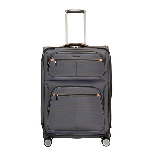 Ricardo Montecito 25" Soft Side Spinner Luggage (Gray, One Size)