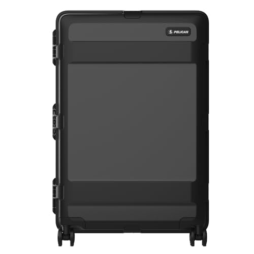 Pelican ATX Hard Case Luggage with Wheels - Waterproof Hardshell - Large Size (30 Inch) Check-In Suitcase (Black)