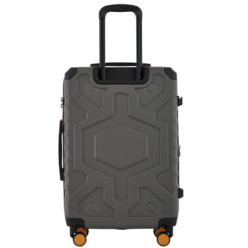 Wrangler ATG Outland Expandable Hardside Luggage, Gull Gray, 3 Piece Set