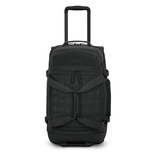 High Sierra Pathsetter Wheeled Carry-On Duffle - Black