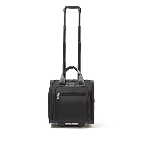 Baggallini 2 Wheel Underseater Carry-On - Lightweight Travel Weekender Luggage