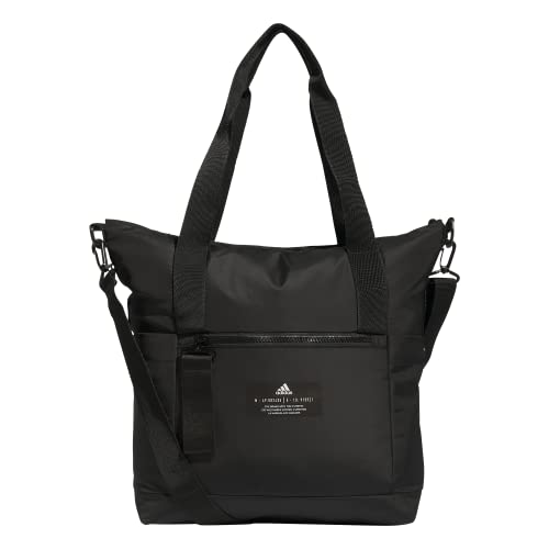 adidas All Me Tote Bag – Everyday Carryall with Crossbody Strap, Black/2, OSFA