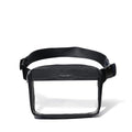 Baggallini Clear Stadium Belt Bag Black One Size