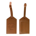 Cabo San Lucas Mexico Minimalistic Design Souvenir Engraved Leather Luggage Tag