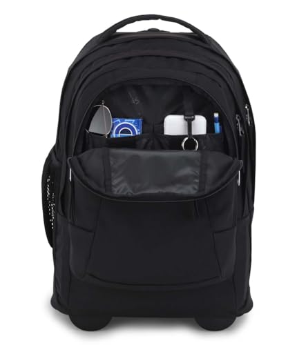 JANSPORT Driver 8 Wheeled Luggage, Black (Black)