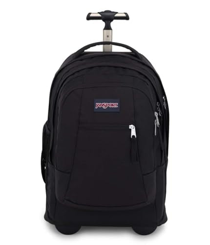 JANSPORT Driver 8 Wheeled Luggage, Black (Black)