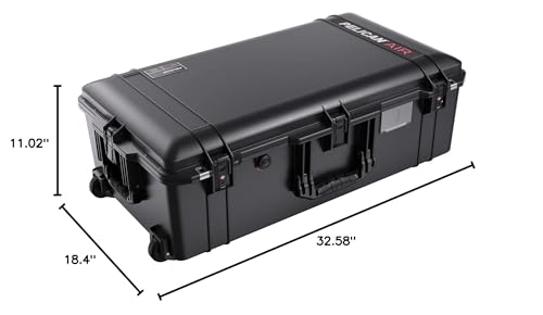 Pelican Air 1615 Travel Case - Suitcase Luggage (Black)