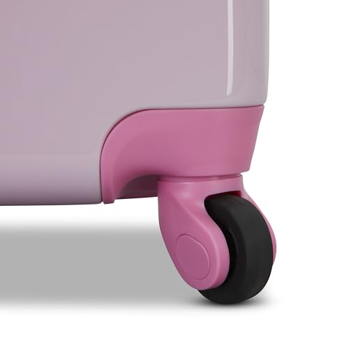 American Tourister Disney Princess Carry-On Luggage - Airline Approved, Durable Hardshell with Disney Princess Favorites - Roll Confidentially with Spinner Wheels & Colorful Adjustable Handle