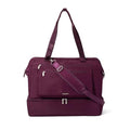 Modern Weekender - Lightweight 18"x15.7"x9.4" Duffel Carry-on Travel Bag for Women