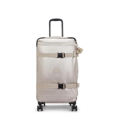 Kipling Spontaneous Medium Rolling Luggage Metallic Glow One Size