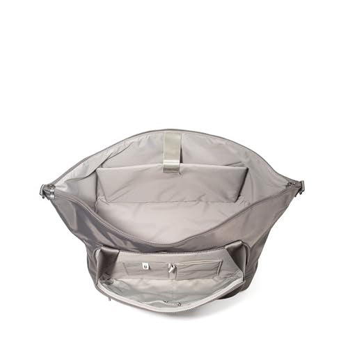 Baggallini Park Ave Overnight Tote - Lightweight 14"x20" Travel Essential Weekender Tote Bag for Women
