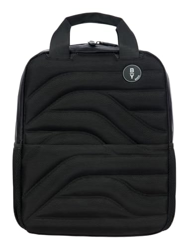 Bric's B|Y Ulisse Backpack - Premium Bag for Women and Men - Light Carry On and Airplane Travel Essential - Dual Top Handle, Luggage Passthrough - Black