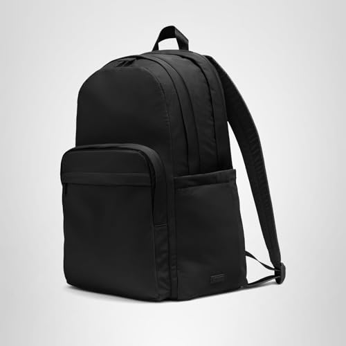 Away Featherlight Large Backpack for Travel & Work - Ergonomic Lightweight Bag with 16 Inch Laptop Sleeve, Passport Pocket & Trolley Sleeve,Jet Black