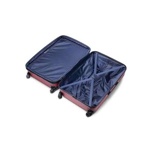 Tommy Hilfiger Unisex Luggage Check In,Red,large