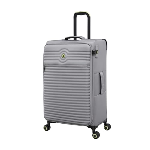 It Luggage Circulator 28" Softside Checked 8 Wheel Expandable Spinner, Elephant Skin