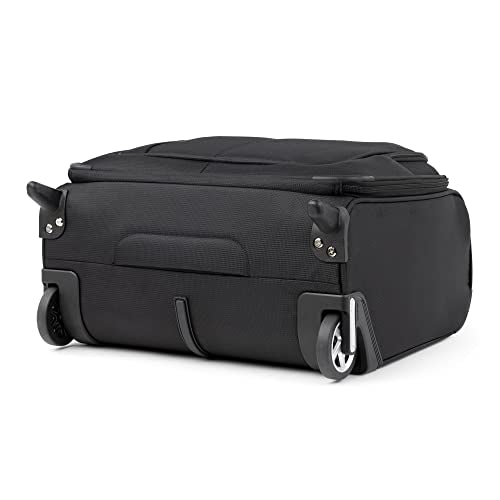 Travelpro Maxlite 5 Softside Lightweight Rolling Underseat Tote Upright 2 Wheel Bag, Men and Women, 14-Inch — Black