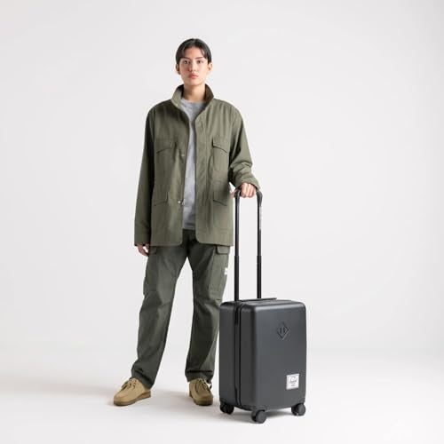 Herschel Supply Co. Unisex Heritage Hardshell Luggage, Woodland Camo, Carry on - 19 Inch