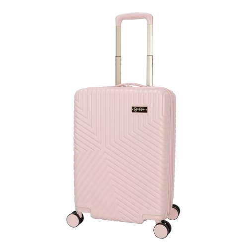 Jessica Simpson Abilene 20" Expandable 8-Wheel Spinner Carry On Luggage Suitcase, Peachy Keen