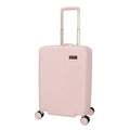 Jessica Simpson Abilene 20" Expandable 8-Wheel Spinner Carry On Luggage Suitcase, Peachy Keen