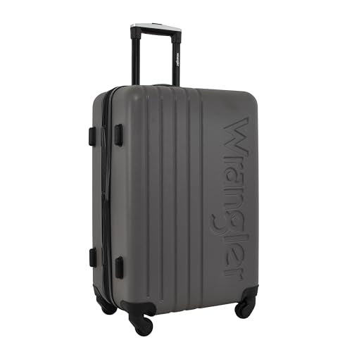 Wrangler Quest Luggage Set, Granite Gray, 3 Piece Set (30"/26"/22")