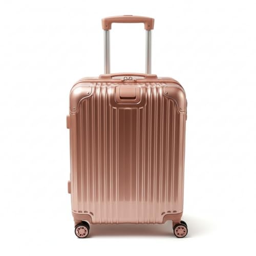 Gabbiano Macan 3 Piece PC Luggage Set – Expandable Hardshell Suitcase with Add-A-Bag Strap, TSA Lock & 8-Wheel Spinners – Lightweight (20" Carry On, 26" Medium, 30" Large) (Rose Gold, Carry-on)