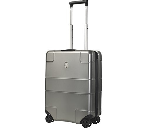 Victorinox Lexicon Hardside Expandable Spinner Luggage, Titanium, Carry-On-Global (21") (602104)