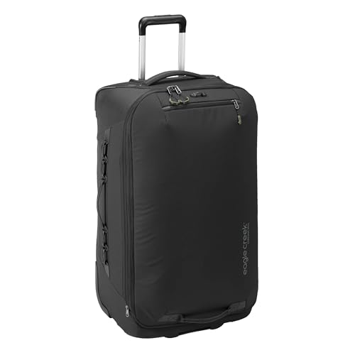 Eagle Creek Expanse 2-Wheel Luggage - Large Rolling Suitcase for Extended Travel - Heavy Duty Wheels - Strong Grab Handles - Telescoping HandleMidnight Black