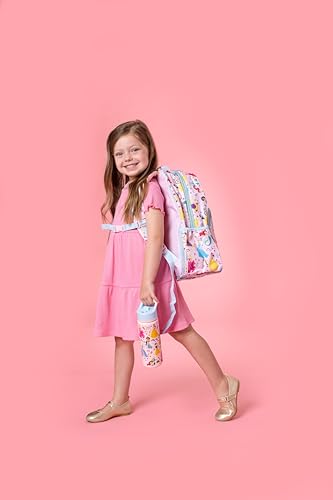 Simple Modern Medium Disney Toddler Backpack for School Girls and Boys | Kindergarten Elementary Kids Backpack | Fletcher Collection | Kids - 15" tall | Princess Rainbows