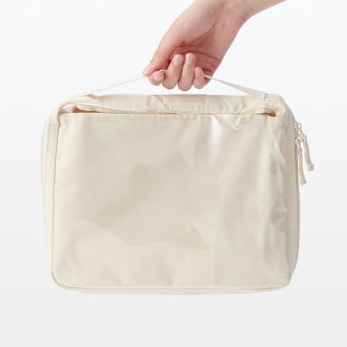 MUJI NDG10A3A Collection Case A5 Wide Ivory (Width x Height 220 x Gusset) Approx. 11.0 x 1.4 inches (280 x 220 x 35 mm)
