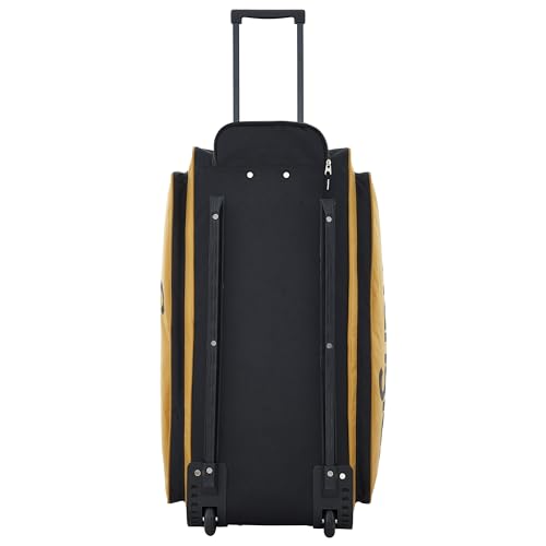 Wrangler Wesley Rolling Duffel Bag, Ambergold, Large 30-Inch