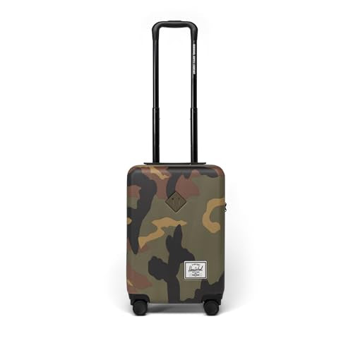 Herschel Supply Co. Unisex Heritage Hardshell Luggage, Woodland Camo, Carry on - 19 Inch